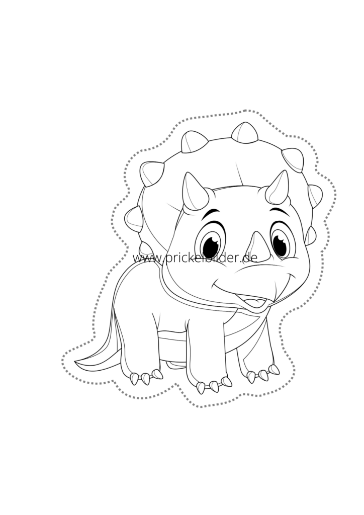 Prickelbild-kostenlos-03-Dinosaurier-download