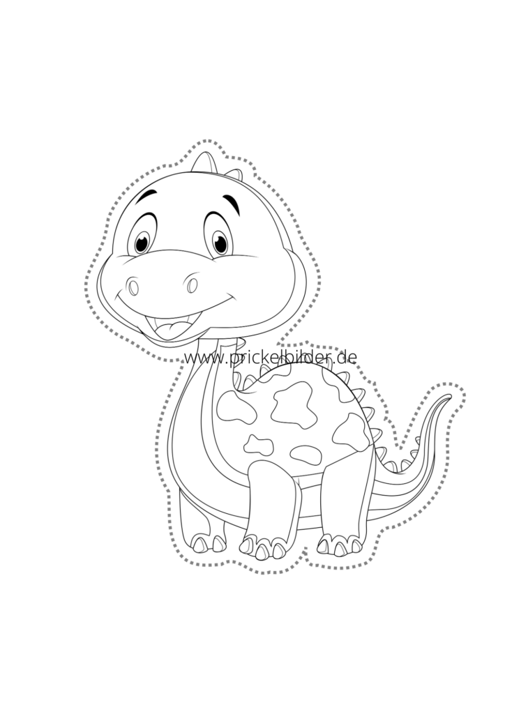 Prickelbild-kostenlos-04-Dinosaurier-download